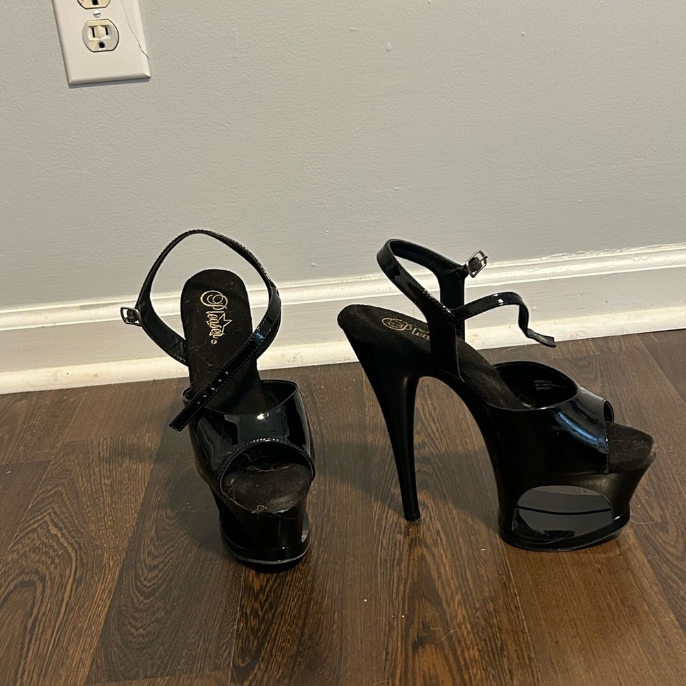 Pole fitness heels